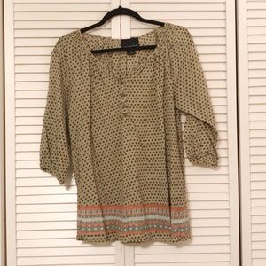 Cynthia Rowley boho blouse.